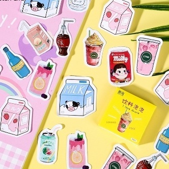 

STS002 - Sticker Minuman I LOVE DRANK // MIROOKI