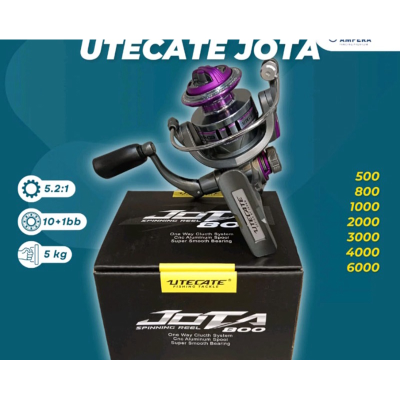 Reel Spinning Utecate Jota 10+1 Ball Bearings