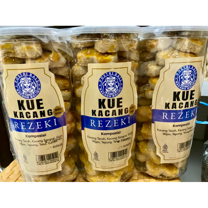 

Ssl09 KUE KACANG REZEKI PREMIUM 500gram KUE KACANG REZEKI GULA AREN POETRI BALI