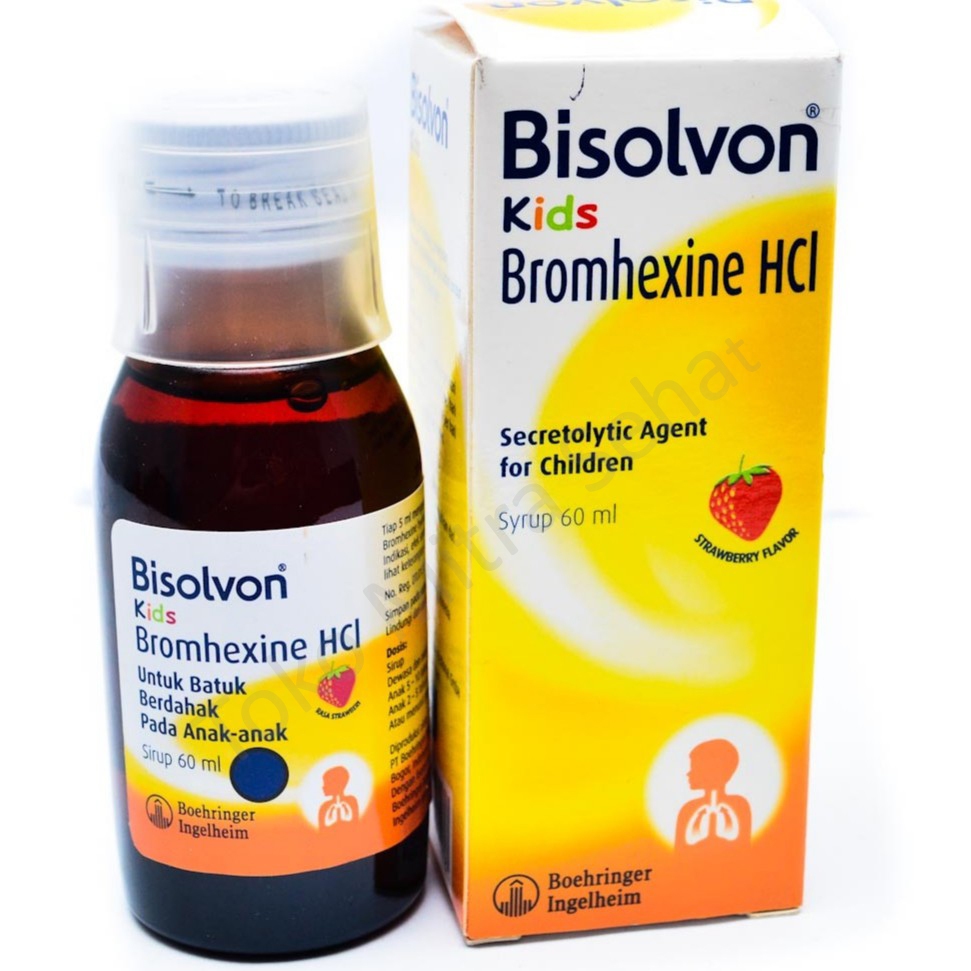 Bisolvon Kids Sirup 60 Ml / Obat Batuk Anak