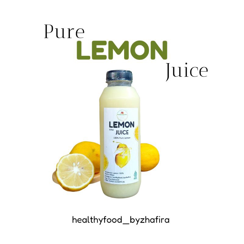 

500ml Lemon Juice/sari lemon/air lemon murni/pure lemon juice 100%/lemon juice