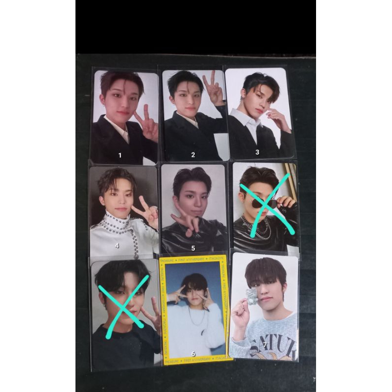 (Part 2) PC Photocard Jeongwoo Treasure Lucky Draw BFF RPC PB Film Reboot Tour / 2nd Anniversarry Tr