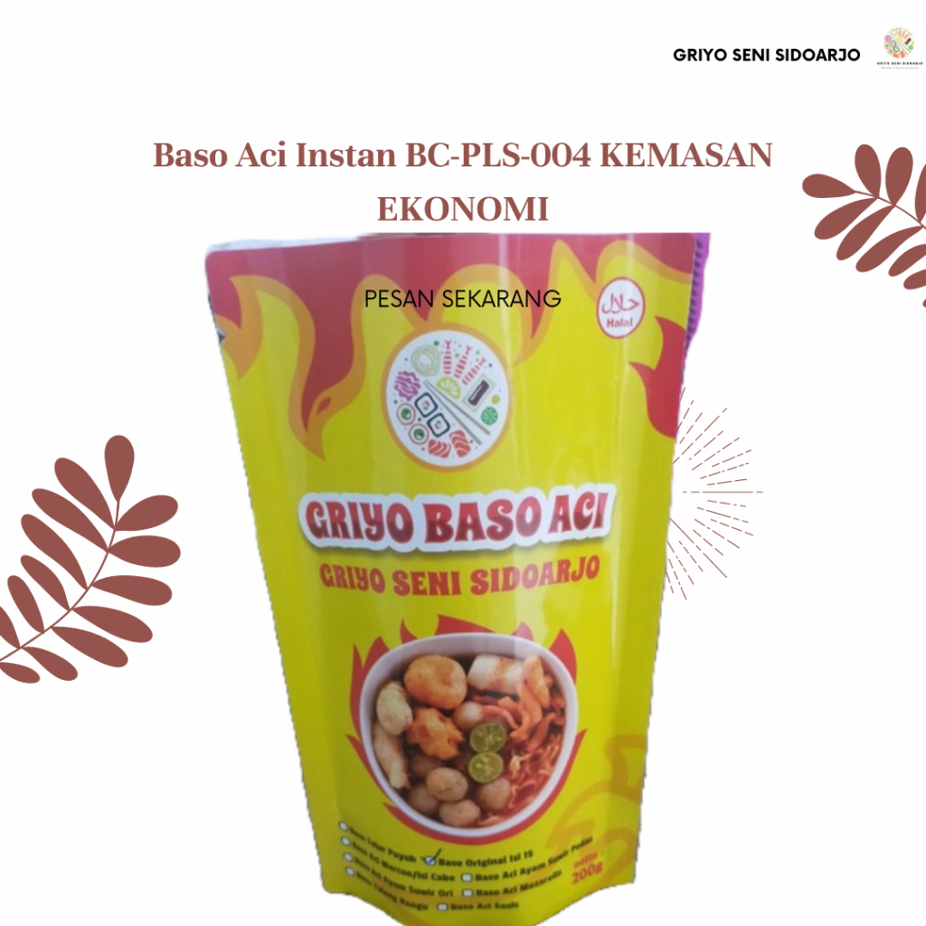 

Baso aci instan original BC-PLS-004/kemasan premium