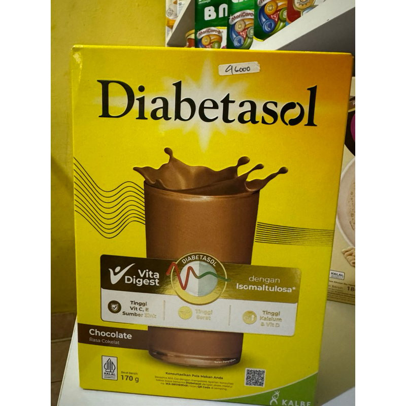 

Diabetasol coklat 170 g