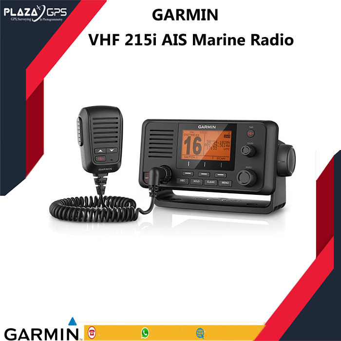 Garmin VHF 215i AIS Marine Radio with AIS Receiver