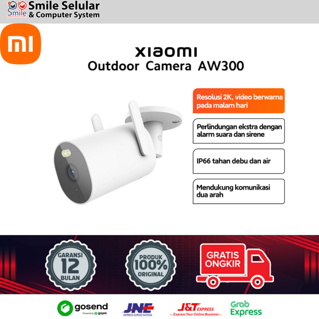 Xiaomi Outdoor Camera AW300 AW 300 Xiaomi Mi Camera CCTV AW300 - Garansi Resmi