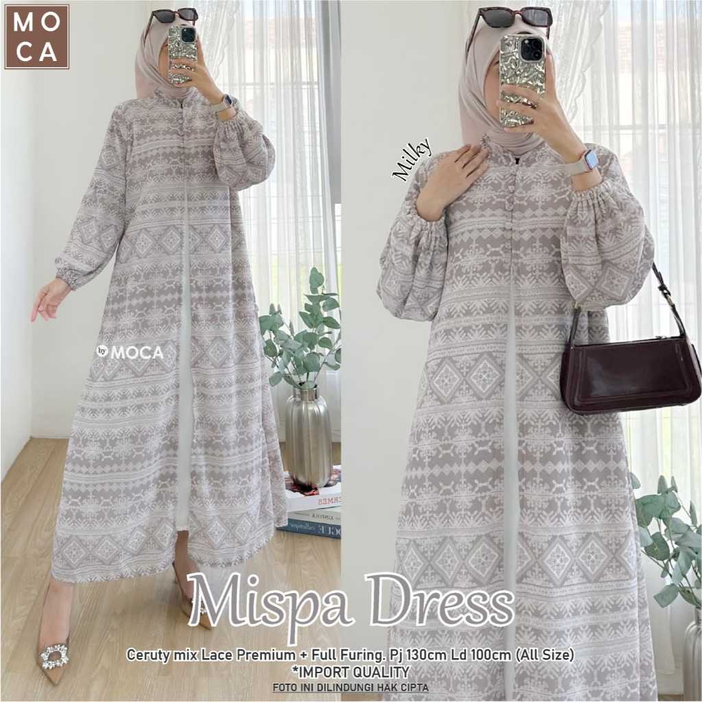 Mispa Dress Motif / Moca Brand