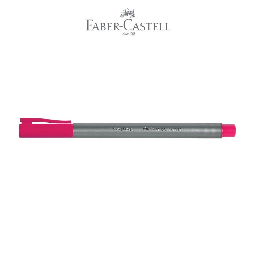 

DRAWING PEN MARKER / PULPEN FINELINER / PEN FINELINER / FINELINER FABER CASTELL DARK PINK