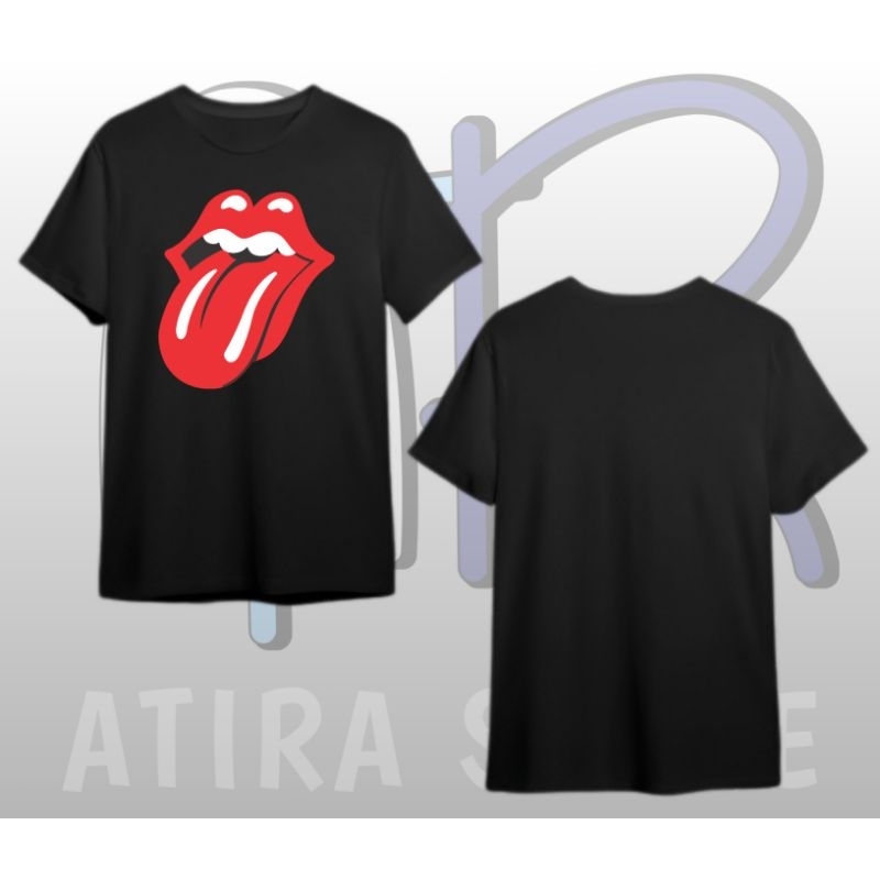 T Shirt Rolling Stone | Kaos Rolling Stone | Kaos Band Rolling Stone | Kaos Band | Rolling Stone | H