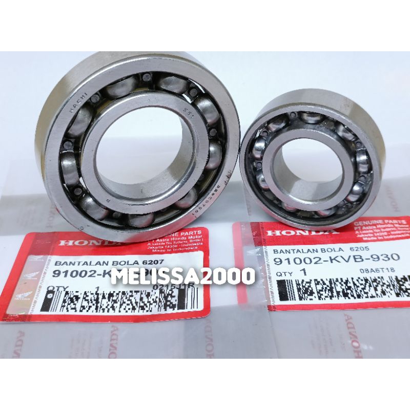 Promo Bearing Kruk As KVB Laher Kruk As Set Kanan kiri Beat Fi Scoopy fi Spacy fi Vario 110 fi - Bea