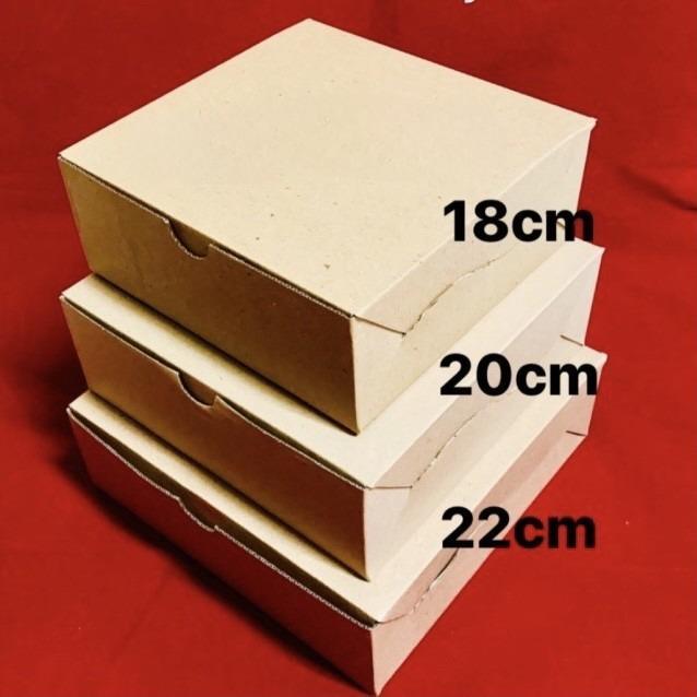 

(10 Pcs) Kotak Snack Hantaran Packaging Box Eflute Kue Brownies Dus Hempers Lapis Legit Size 22x22x7 Cm