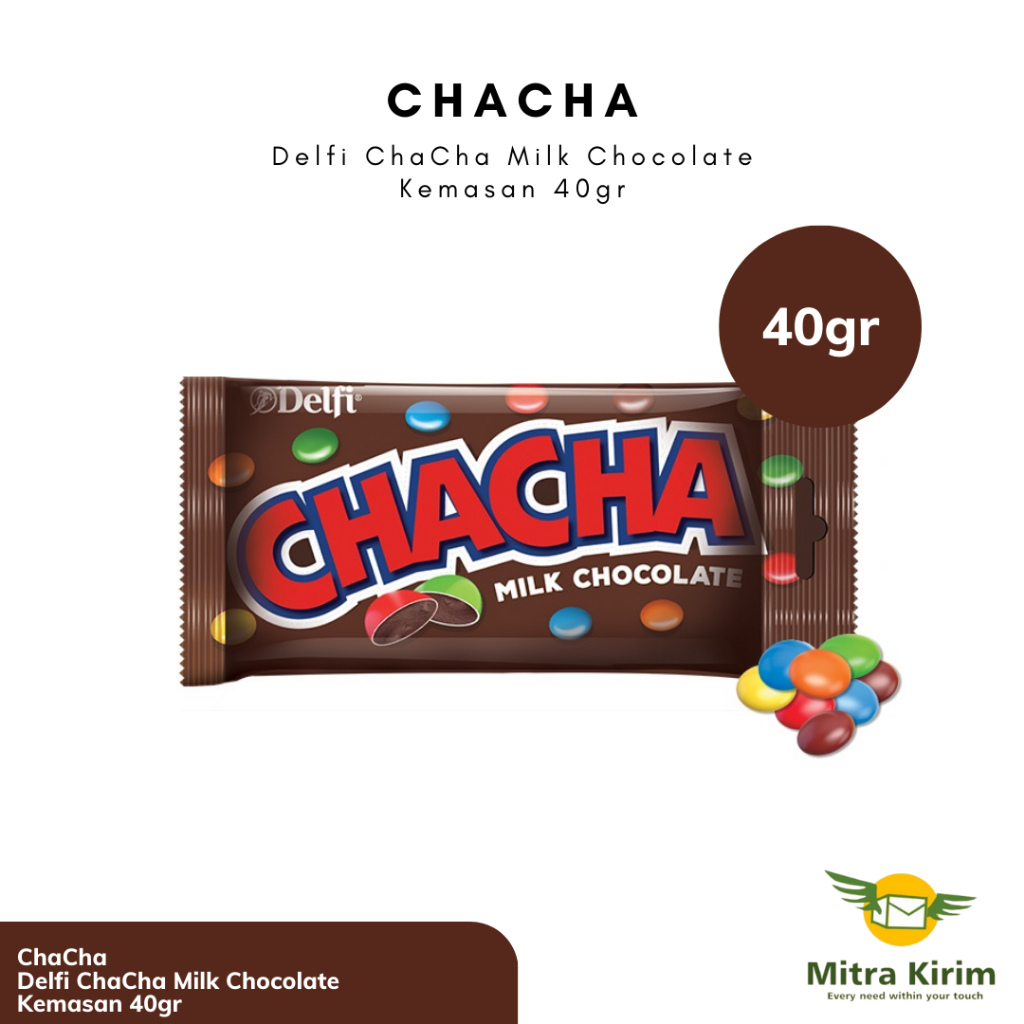 

Delfi Chacha Milk Chocolate 40gr