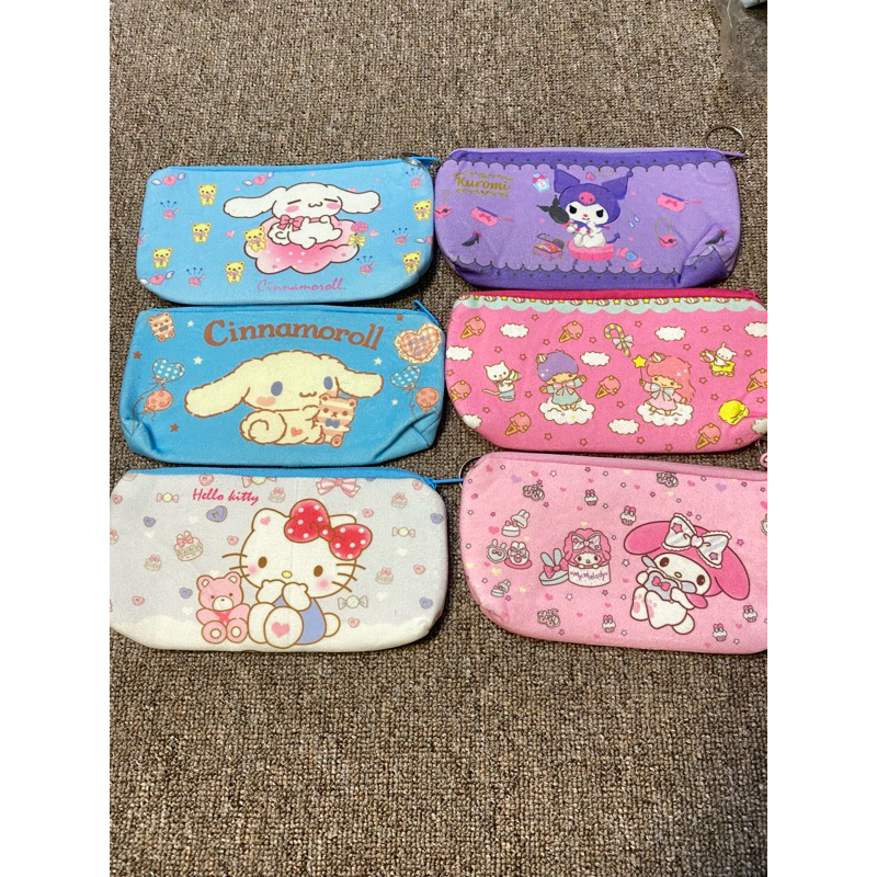 

tempat pensil bulu sanrio halus
