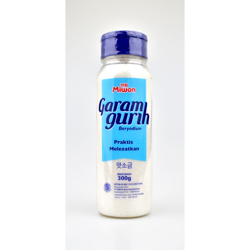 

Garam Gurih Miwon 300 Gr Botol Beryodium