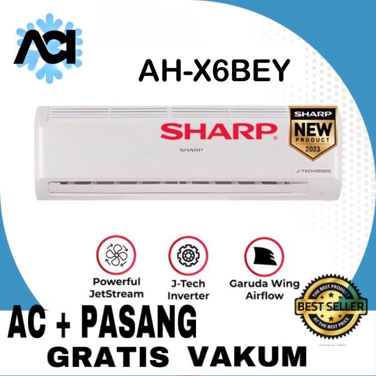 AC SHARP AH - X 06 BEY 1/2 PK INVERTER GARUDA