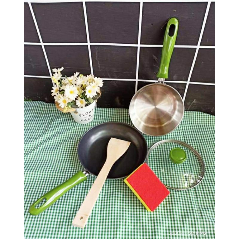 PANCI 1 SET MAXIM OLIVE BONUS SPONGE