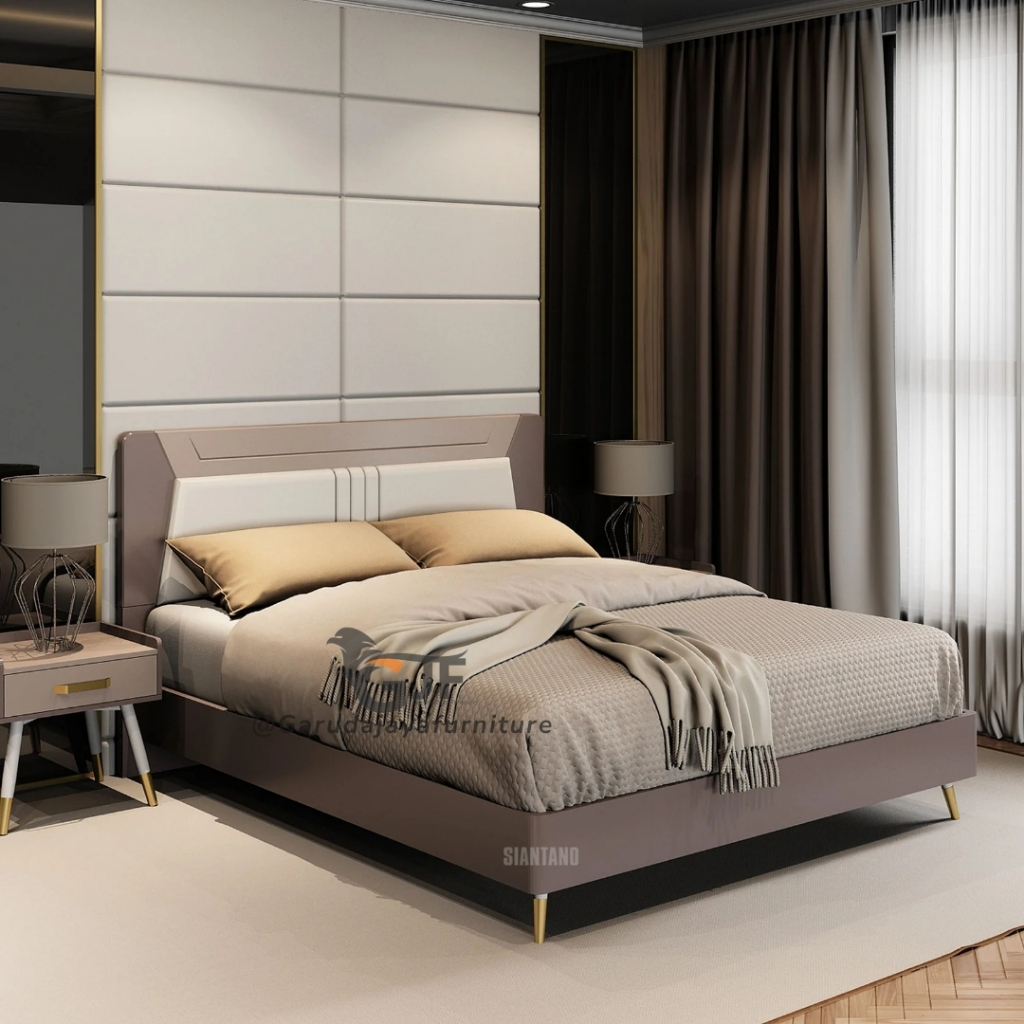 DIVAN TEMPAT TIDUR/DIVAN KASUR MINIMALIS/DIVAN DENGAN SANDARAN/DIVAN RANJANG KASUR/DIVAN SIANTANO BE