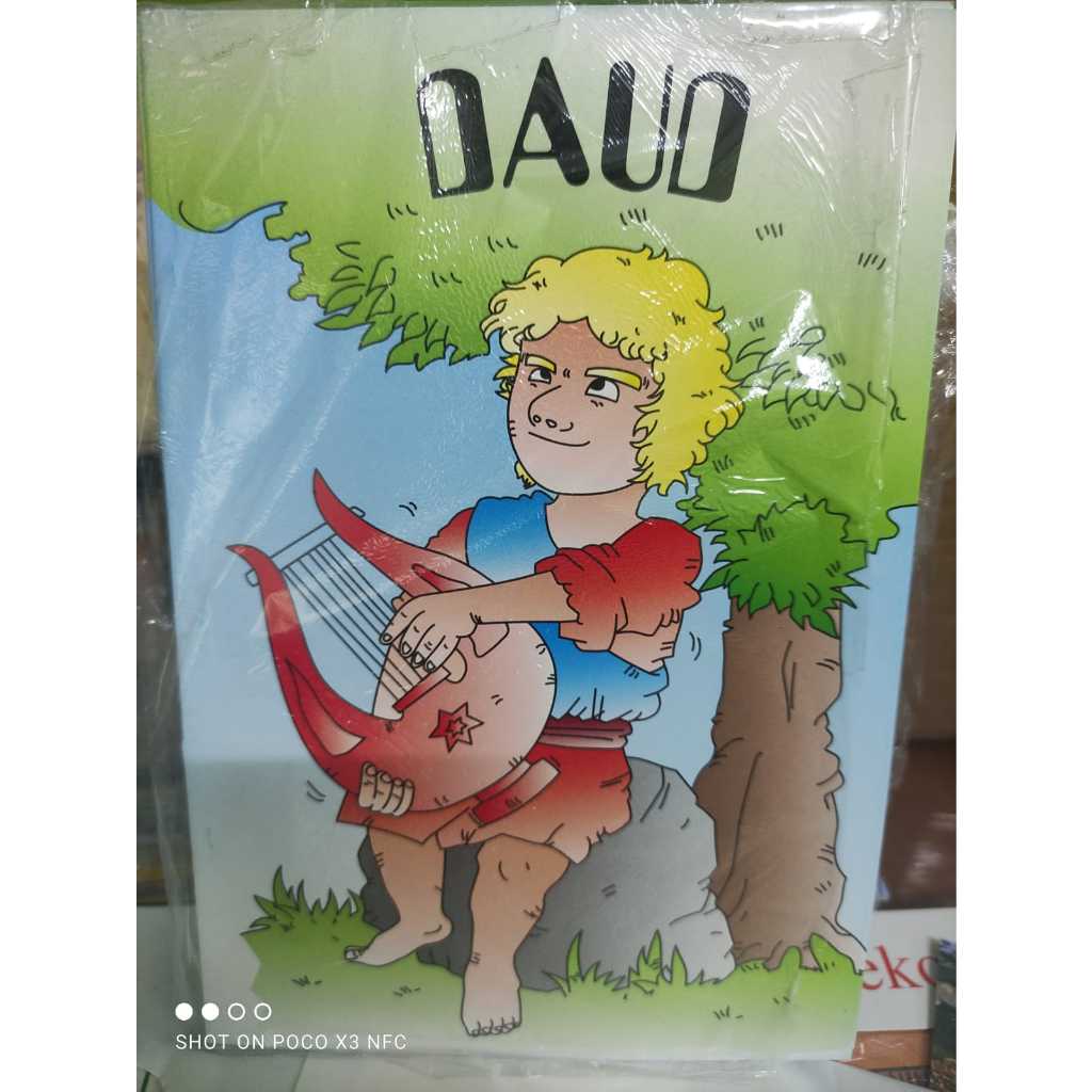 Buku Cerita Alkitab untuk Anak - Yosua, Daud, 5 roti 2 Ikan