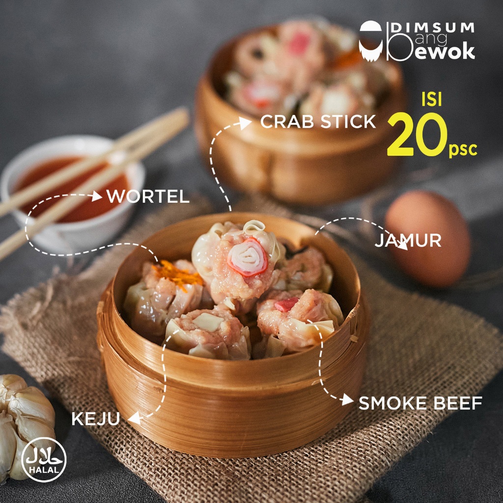 

DIMSUM AYAM MIX ISI 20 pcs - Frozen