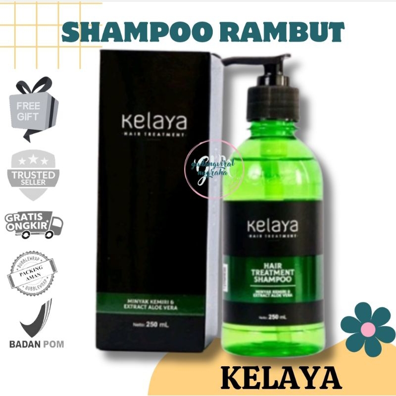 ~GVN~ SHAMPOO KELAYA HAIR TREATMENT MINYAK KEMIRI KELAYA HAIR TREATMENT SHAMPOO