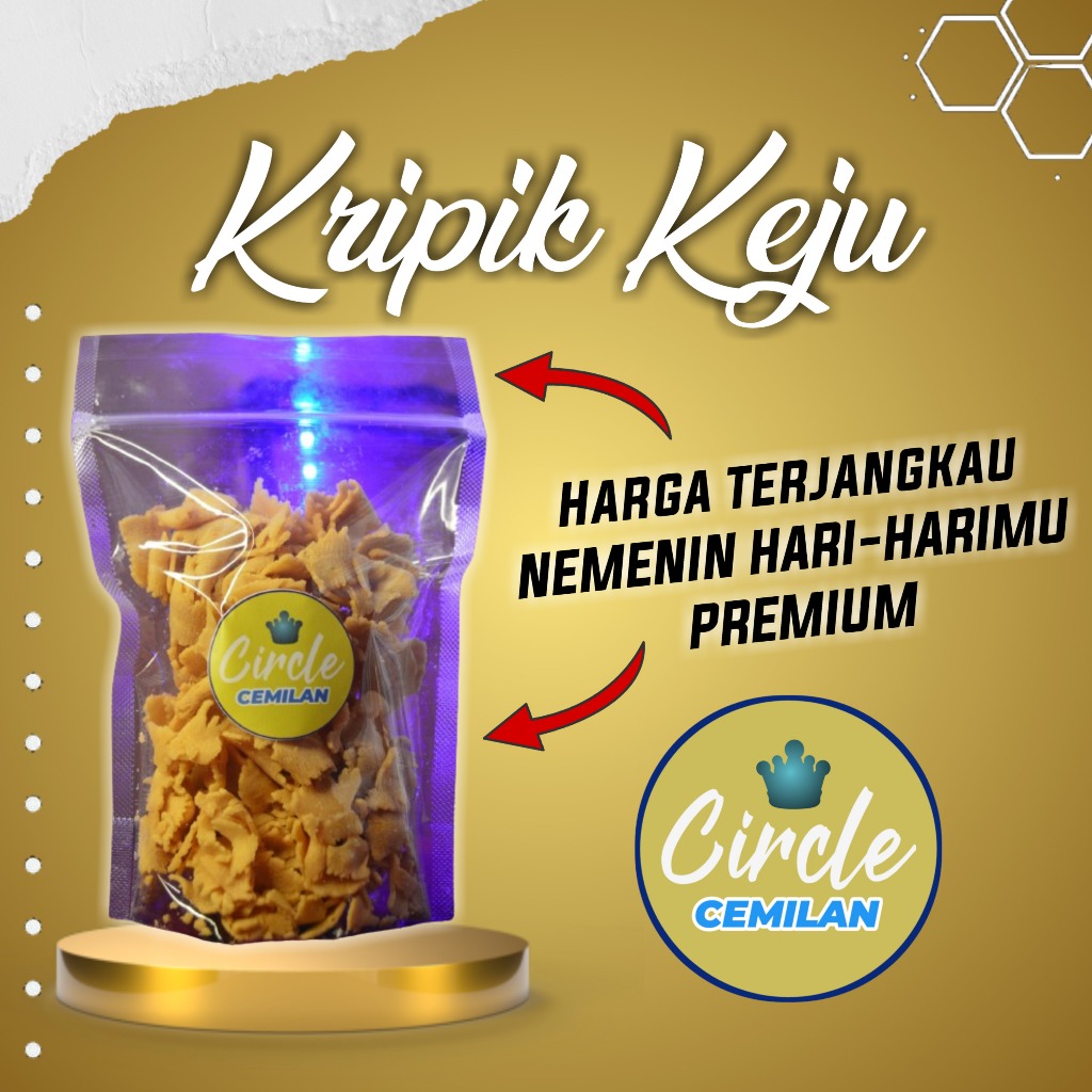 

Kripik keju premium - paket hemat