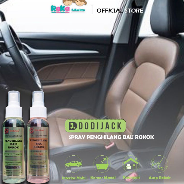 ART U76V BEST SELLER DodiJack Parfum Anti Bau Rokok  Parfum Penghilang Bau Rokok Untuk Mobil dan Rua