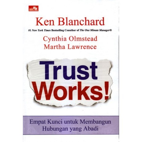 Buku Trust Works - Empat Kunci untuk Membangun Hubungan Abadi