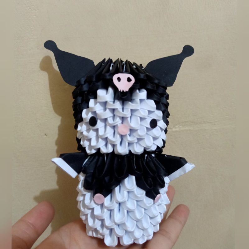 

Origami 3D kuromi