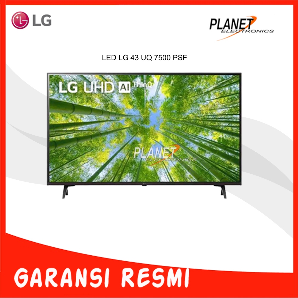 LED TV LG 43Inch 43 UQ 7500 PSF UHD Smart TV