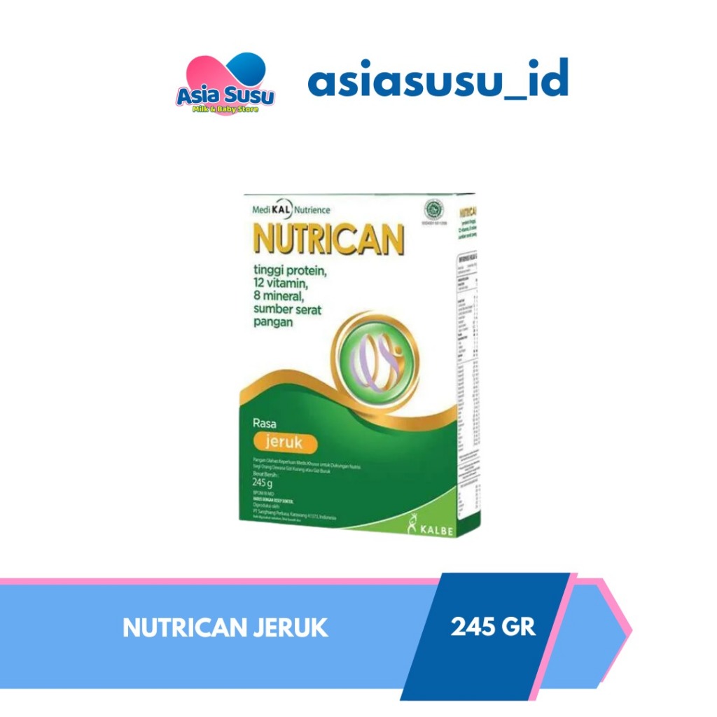 

Nutrican Susu Rasa Pisang / Jeruk / Strawberry 245 gram / SUSU KHUSUS PENYAKIT KANKER TINGGI NUTRISI