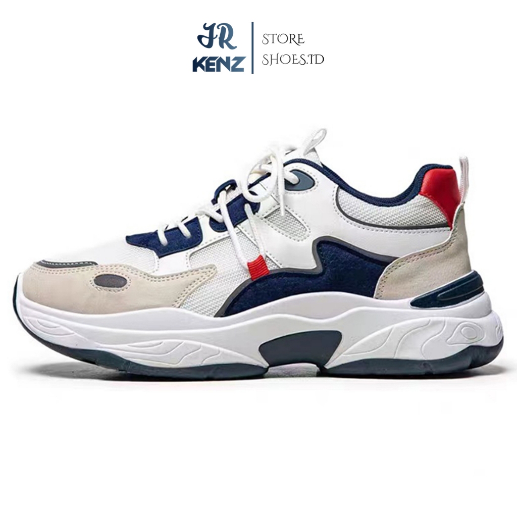 Sepatu SPORT Casual Sneakers Pria Keren Remaja Cowok Studytour Fashion Shoes Import 100% Original Sn