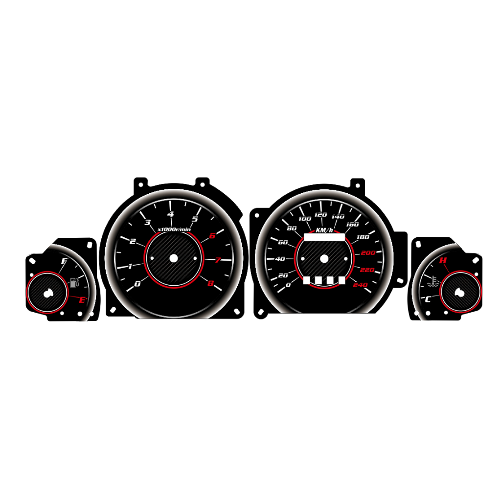 Speedometer Mazda 323 Interplay Analog