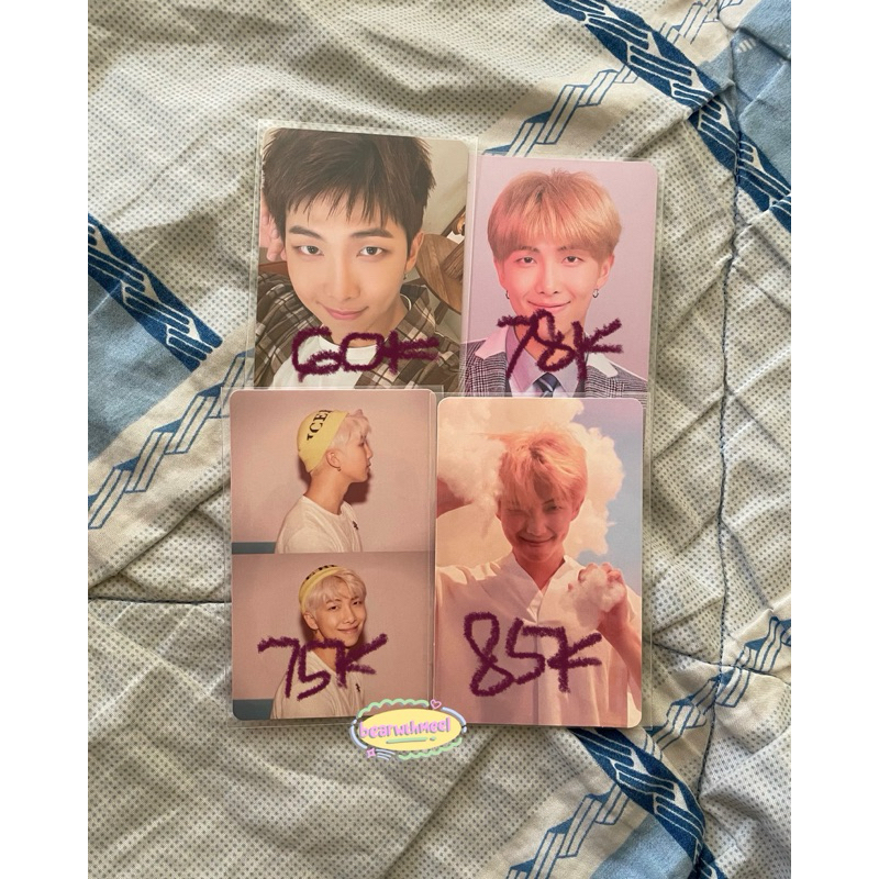 official photocard bts namjoon ly her tear answer mots persona butter