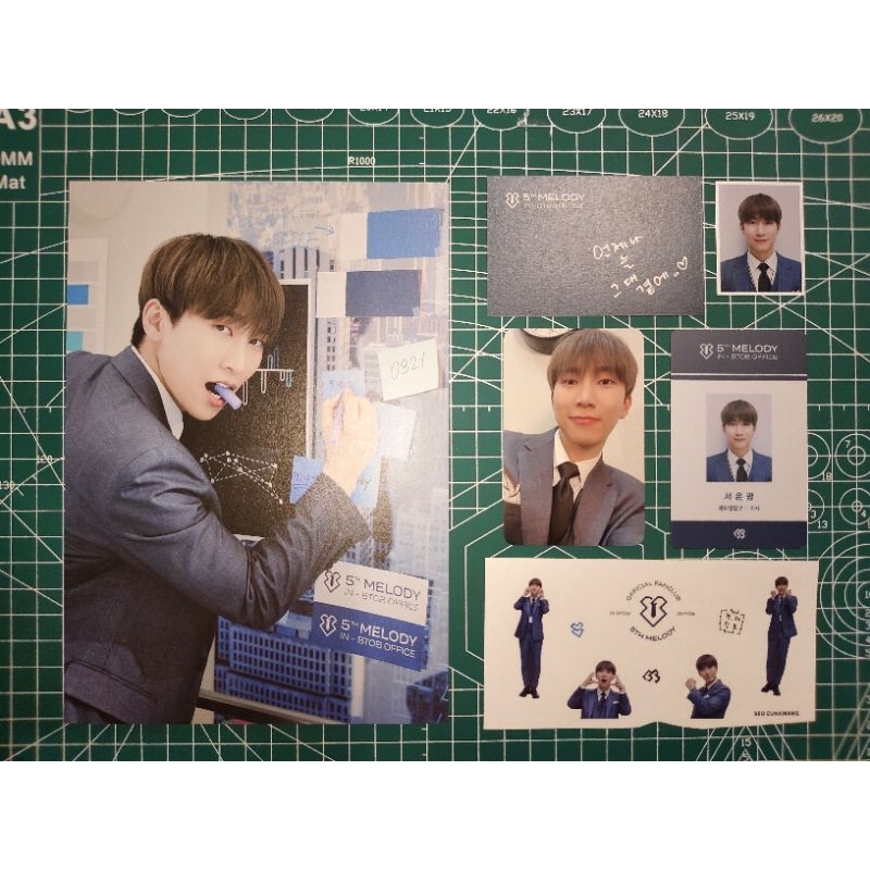[CEK DESKRIPSI] PHOTOBOOK PHOTOCARD BTOB 5TH MELODY MEMBERSHIP KIT