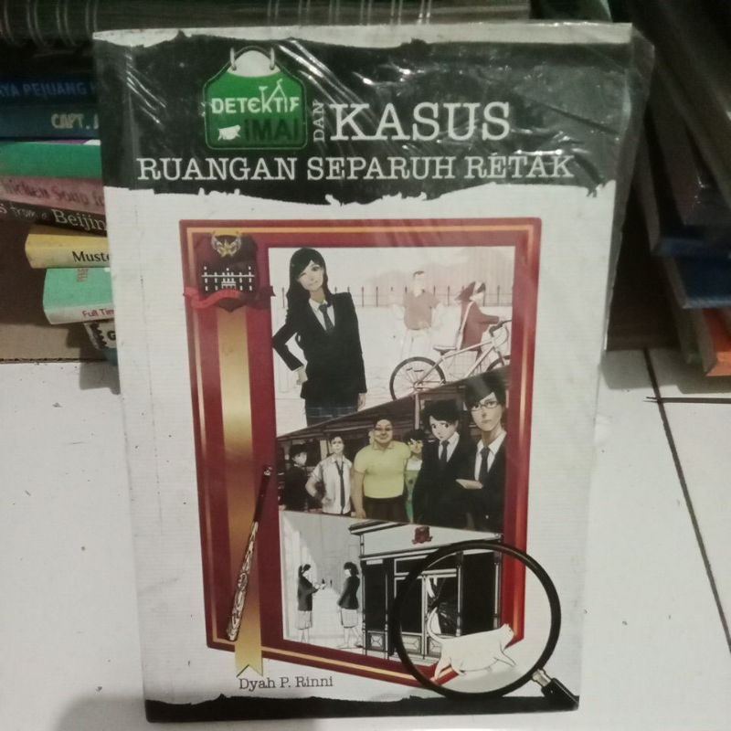 novel detektif Imai dan kasus ruang separuh retak