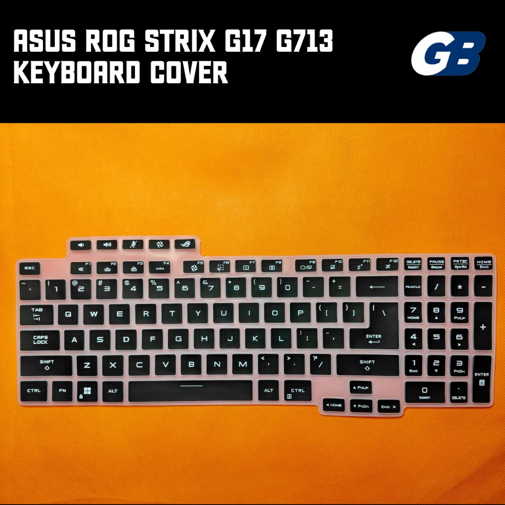ASUS ROG STRIX G17 G713 17.3 inch Silicone Keyboard Cover