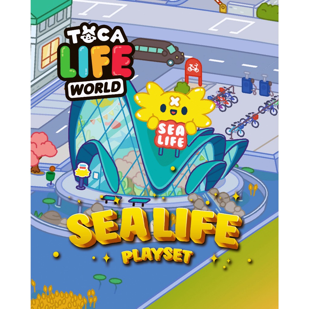 Busy Book Toca Boca Sealife / Paper Doll Toca Life World