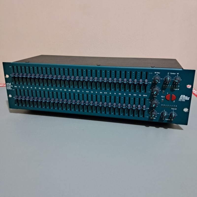 Equalizer BSS FCS966 original / Equalizer BSS