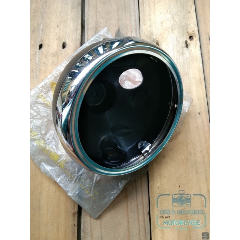 Batok Lampu Depan Reflektor Headlamp Suzuki Ts100 Gp100 Ts GP 100 Original