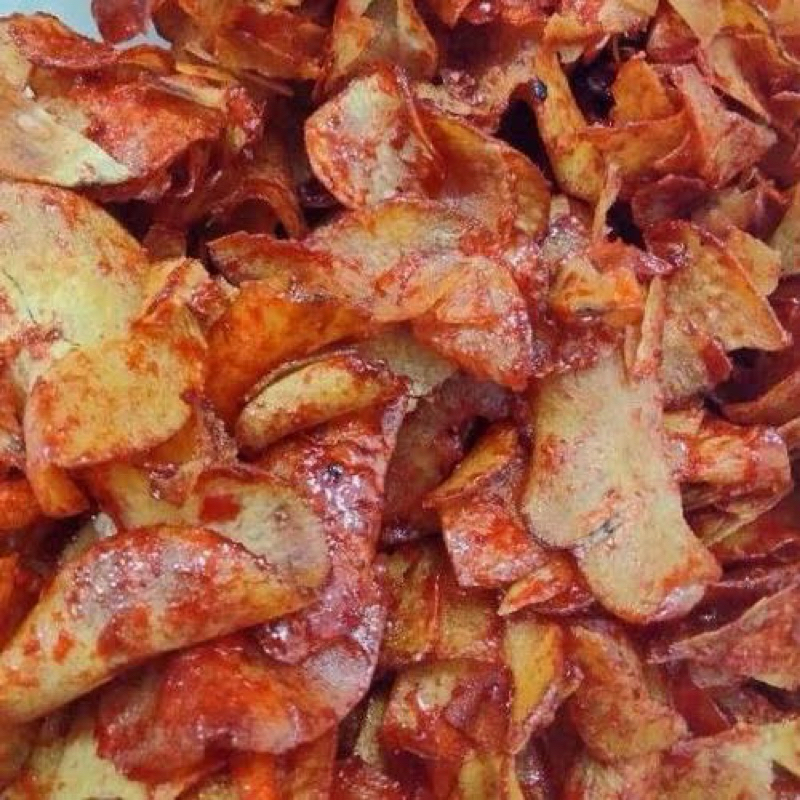 

KERIPIK SINGKONG RUJAK 250GR / KERIPIK SINGKONG LENGKET