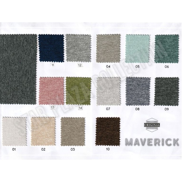 Oke Pr Kain Interior Fabric Polos Regatta  Maverick Furniture Sofa Jok Kursi Sarung Bantal