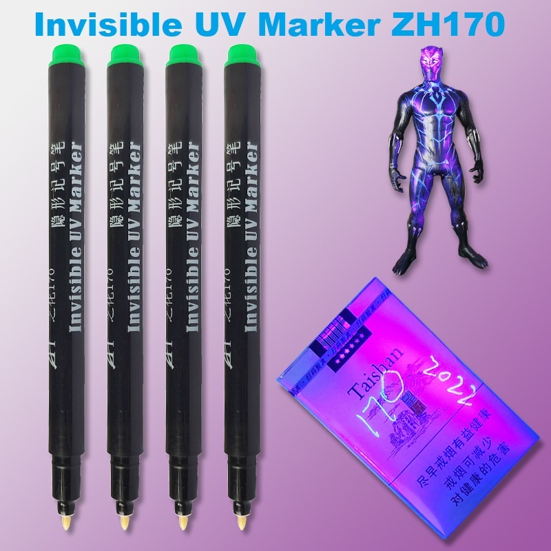 

Invisible UV Marker 1MM ZH170 Transparent Colorless Fluorescent Oil-based Marker Spidol