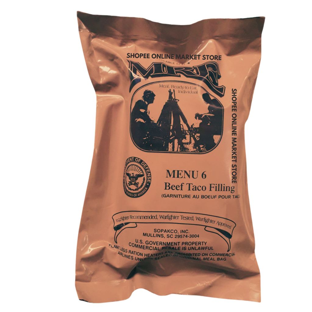 MRE ransum tentara amerika menu 6