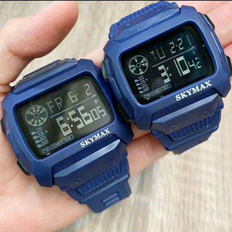 Jam Tangan Couple SKYMAX 1815 Original