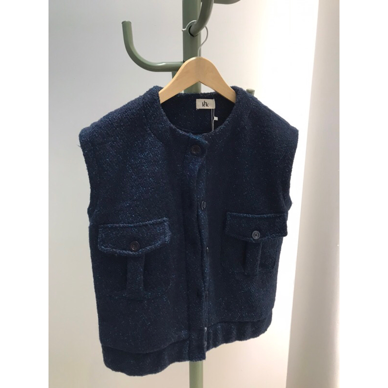 Douce vest wanita (navy)