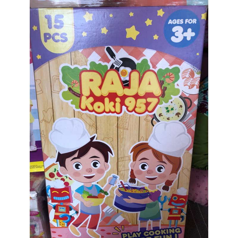 MAINAN RAJA KOKI / KITCHEN SET JUMBO / MAINAN MASAK-MASAK UNTUK ANAK ANAK