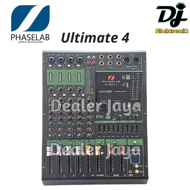 Mixer Analog Phaselab / Phase Lab ULTIMATE 4 / ULTIMATE4 - 4 channel (Model Heritage)