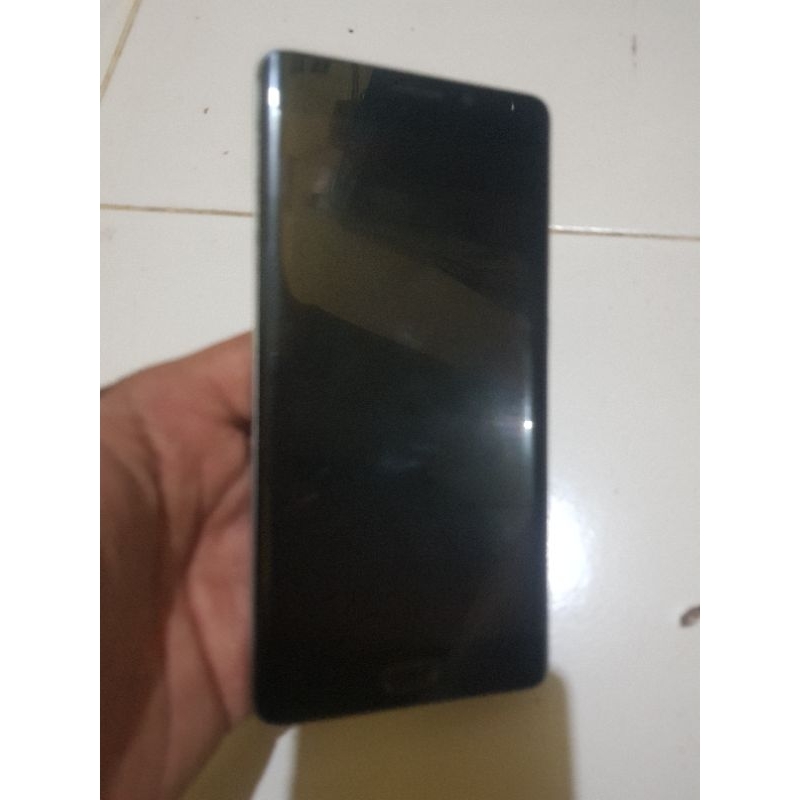 mi note 2 edge kondisi mesin matot lcd matot
