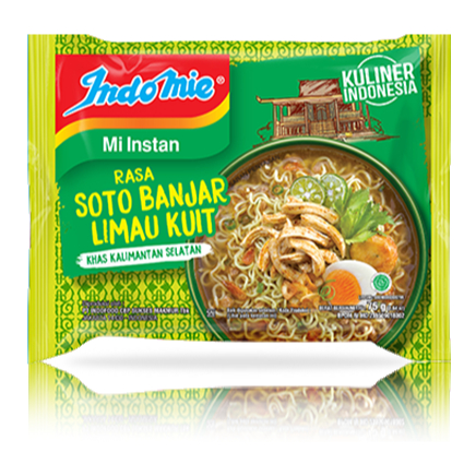 

Indomie Kuah Soto Banjar Limau Kuit 85 g