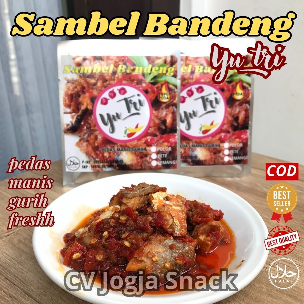 

PROMO SAMBEL IKAN BANDENG PRESTO BALADO PEDAS MANIS GURIH HIGIENIS FRESH TANPA PENGAWET LAUK SACHET